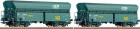 45936 Roco Set of 2 high capacity Hopper cars in B-Cargo livery